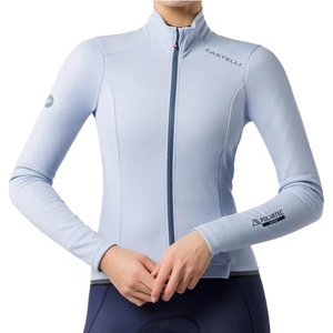 Castelli Дамско ветрозащитно яке за колоездене Castelli Women's Espresso 2 Jacket Cycling jacket - Steel Fade - размер XS (151-0890-0211)