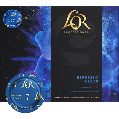 L'OR Espresso Decaf kávové kapsle do Nespresso Professional 50 ks
