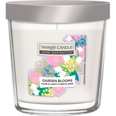 Yankee Candle Vonná svíčka ve skle Home Inspiration Garden Blooms, 200 g