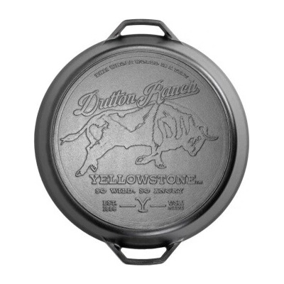 LODGE litinová pánev 43 cm Yellowstone