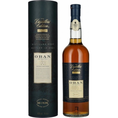 Oban Single Malt Distillers Edition 2007 43% 0,7 l (tuba)