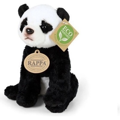 Rappa Плюшена седяща Панда 15 см. cерия Еко приятели - Rappa (313125-6)