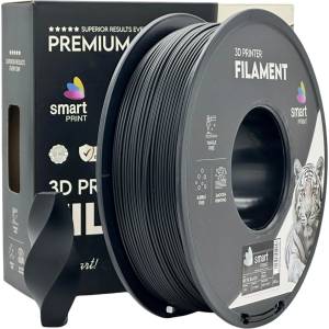 Smart Print FG-S81-E1, 3D филамент, PLA, 1, 75 mm, 1000 g, Черен (Meta black) (FG-S81-E1)