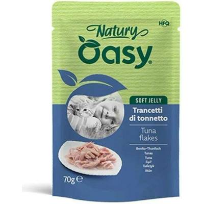 Oasy Cat Natury Soft Jelly Adult Měkké filety z tuňáka v želé 70 g