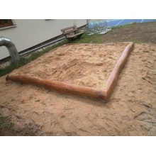 Playground System PIESKOVISKO 3 x 3 m z agátu ohrádka