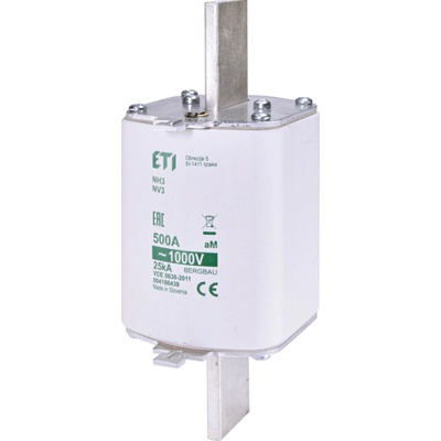 Nožová poistka ETI 004185415 NH2C aM 125A/690V