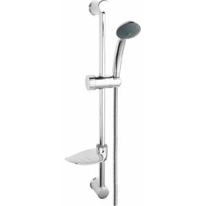 FERRO Душ комплект Ferro Simple с хромиран лост и плъзгаща се опора (N120)