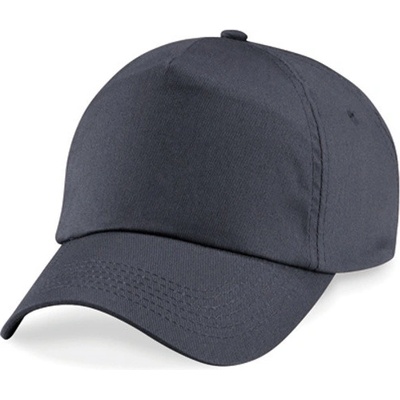 Beechfield Original 5 Panel Tmavo sivá