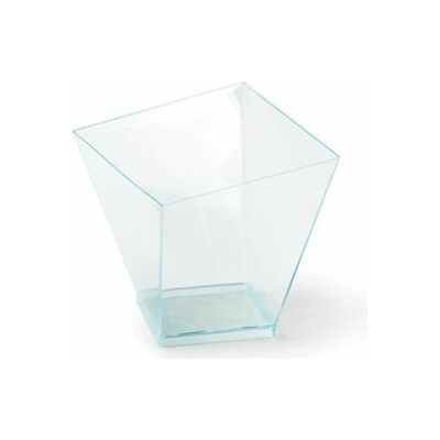pohárek 60ml hran.Bijoux Quadrato,plast