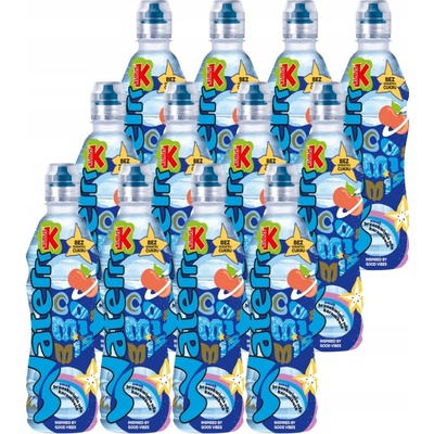 Kubuś Waterrr Good Vibes príchuť Broskyňa Karambola 500 ml