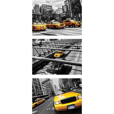 Preinterier Fototapeta - FT3502 - Žltý taxík 91cm x 211cm