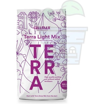 Image 1 of CELLMAX Terra Light Mix 50л. - Слабообогатена почвена смес за растения (5210)