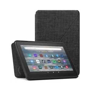Amazon fabric case for the Fire 7 tablet (only compatible with 12th generation tablets, 2022), black - 53-028304