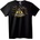 NOONEBRAND Тениска Визия на Велик Водач - 2XL, Black