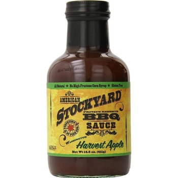 American Stockyard BBQ grilovací omáčka Harvest Apple BBQ sauce 350 ml
