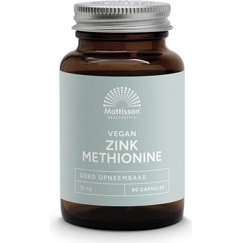 Mattisson Healthstyle Цинк (метионин) 15 mg 90 капсули | Mattisson Healthstyle (MT2406)