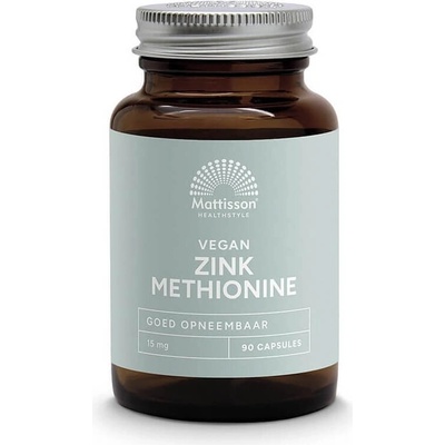 Mattisson Healthstyle Цинк (метионин) 15 mg 90 капсули | Mattisson Healthstyle (MT2406)