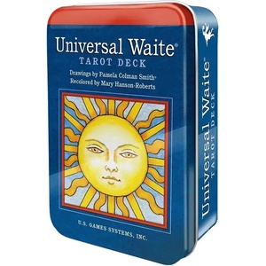 US Games Оригинални карти Таро Universal Waite Tarot Deck in a Tin - Mary Hanson-Roberts