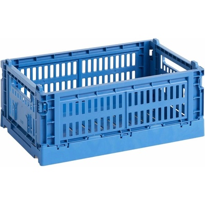 HAY Úložný box Colour Crate S Electric Blue