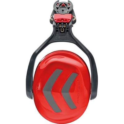Protos Integral ochranná sluchátka červená/šedá