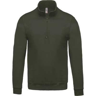 Kariban Суичър kariban vintage k478 / 1/4 цип - тъмно каки xs (20k47807200)