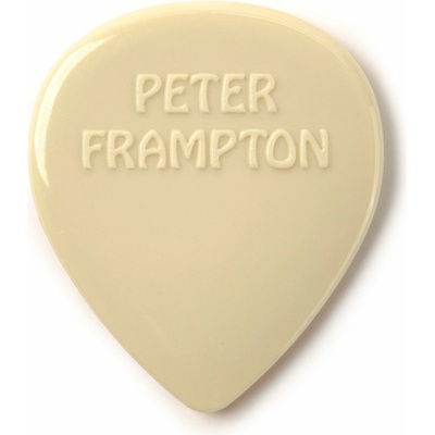 Dunlop Peter Frampton Vintage Jazz Teardrop Pick White - 24 Pack