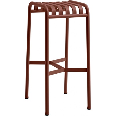 HAY Zahradní barová stolička Palissade Bar Stool, Iron Red