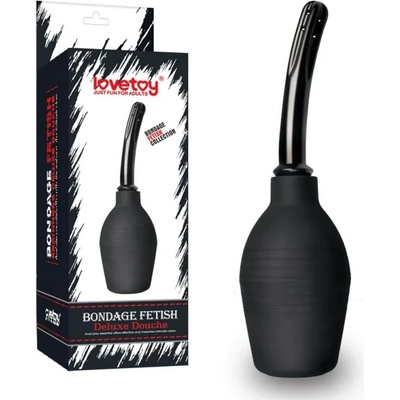 Интимен душ, леко извит - Deluxe Douche Black (LVTOY00379)