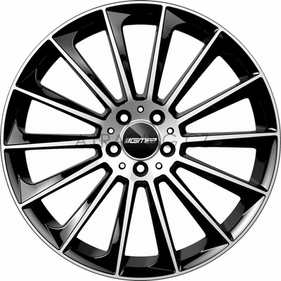 GMP STELLAR 9,5x20 5x112 ET50 black diamond