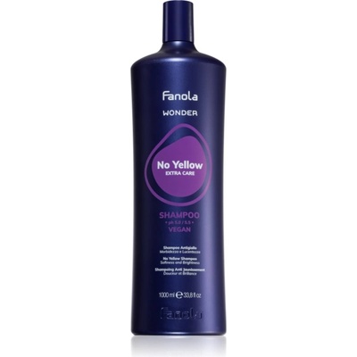 Fanola Wonder No Yellow Extra Care Shampoo шампоан, неутрализиращ жълтите нюанси 1000ml