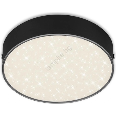 Briloner 7072-415 - LED Плафониера STAR SKY LED/11W/230V Ø 15 см черен (BL1639)