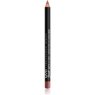 NYX Professional Makeup Suede Matte Lip Liner матиран молив за устни цвят 25 Whipped Cavier 1 гр
