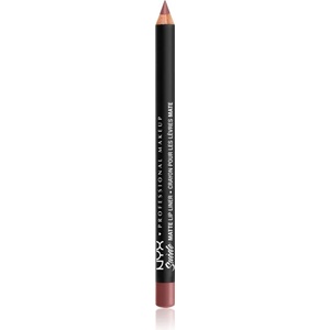 NYX Professional Makeup Suede Matte Lip Liner матиран молив за устни цвят 25 Whipped Cavier 1 гр