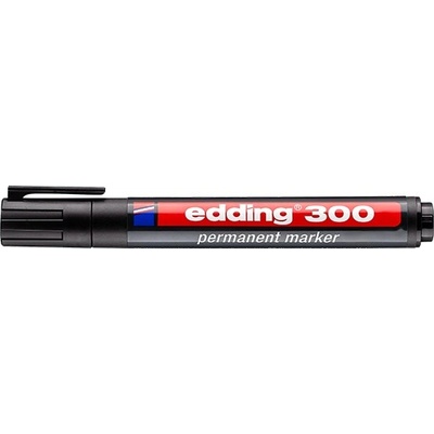 edding 300 1, 5-3 мм Перманентен черен маркер 7580003000 (4-300001)