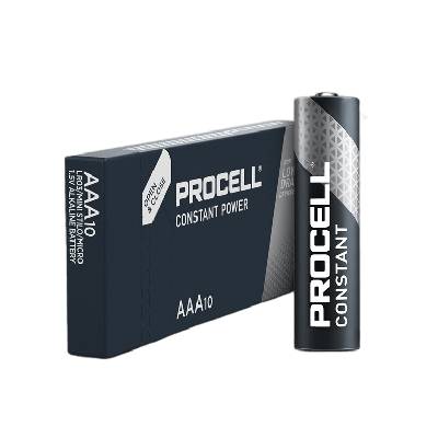 Алкална батерия LR03 1, 5V A1A 10pk опаковка CONSTANT MN2400 PROCELL (PROCELL-LR03-10PK-CON)