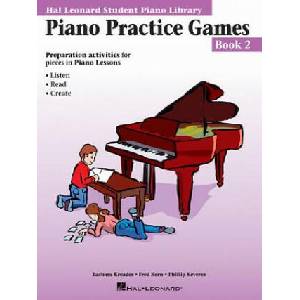 Piano Practice Games Book 2: Hal Leonard Student Piano Library | Hal Leonard, Barbara Kreader, Fred Kern (ISBN: 9780793562664)