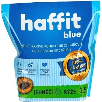 Haffit blue jehněčí rýže 1,5 kg