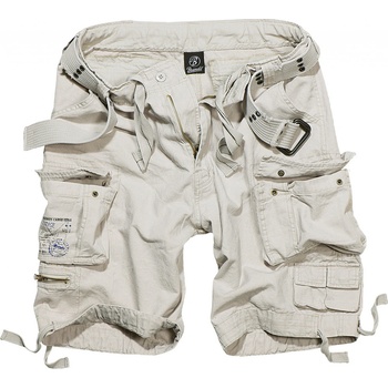 Brandit Savage vintage shorts bílé
