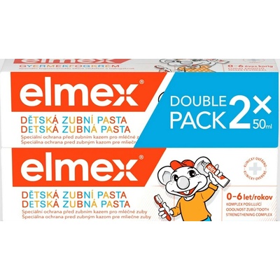 Elmex detská 0-6 rokov 2 x 50 ml