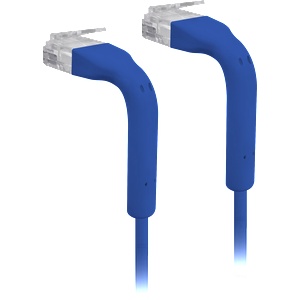 Ubiquiti UniFi Patch Cable U-Cable-Patch-2M-RJ45-BL Ултратънък кабел за свързване с огъващи се обувки, предназначен за гъвкавост при инсталиране, външен диаметър 3 mm, 2 m, син U-CABLE-PATCH-2M-RJ45-BL (U-CABL