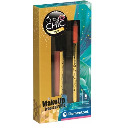Clementoni Crazy Chic Lesk na rty a Konturka Tropical Vibe