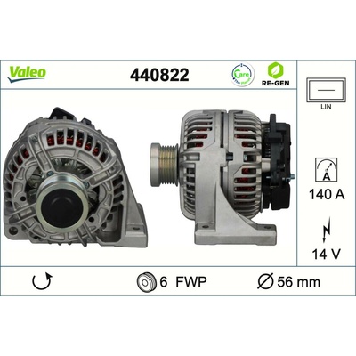 Alternátor VALEO 440822
