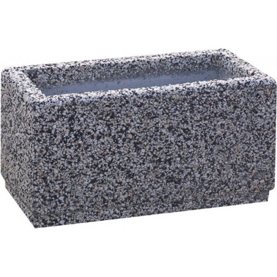 HTI Betonový květináč Linea 60x30x32 cm Říční kámen