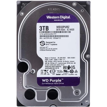 Image 1 of Western Digital Purple 3.5 3TB SATA3 256MB (WD33PURZ)
