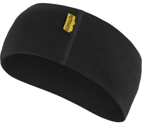 Sensor čelenka Merino wool černá