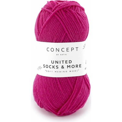 UNITED SOCKS & MORE Katia Farby UNITED SOCKS & MORE: 90 fuchsiová