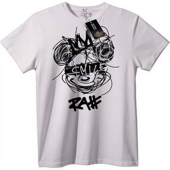 NOONEBRAND Тениска графити Mickey Mouse - S, Black