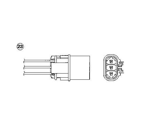 Lambda sonda NGK OZA721-EE15