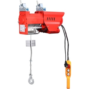 vidaXL Електрически телфер, високоскоростен, 300/600 кг, 1300 W (146512)
