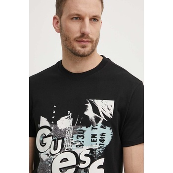 Guess Памучна тениска Guess в черно с принт M4YI02 I3Z14 (M4YI02.I3Z14)